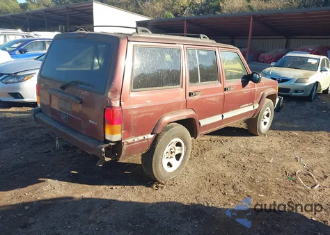2000 Jeep Cherokee Sport from USA, damaged, VIN 1J4FT48S1YL139895